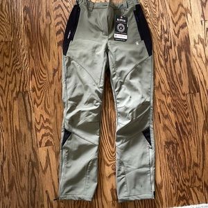 Fleece lined UPF 50+ hiking, snowboard,ski,winter pants size S